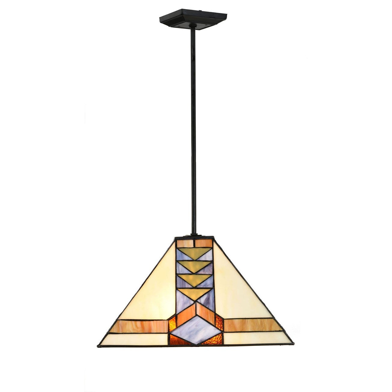 Tiffany Pendant Vierkant Pyramide