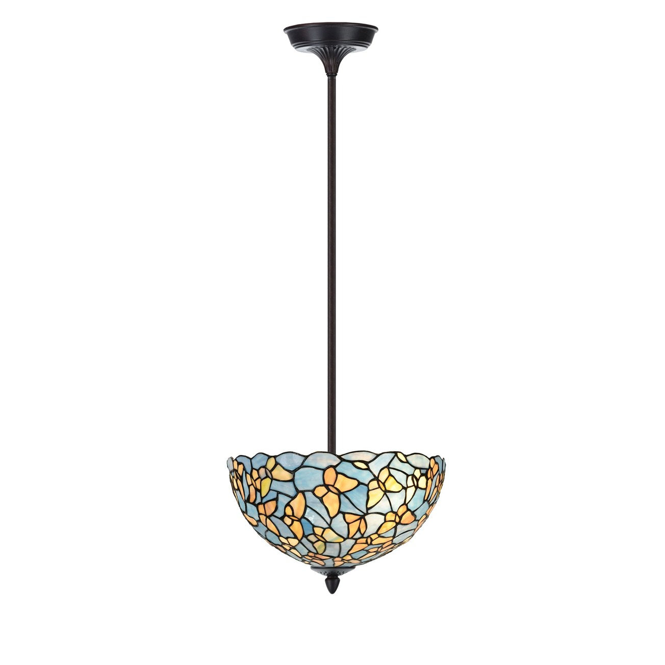 Tiffany Up-light Hanglamp Fly Away Ø 35